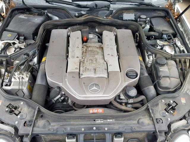 WDBUF76J75A622992 - 2005 MERCEDES-BENZ E 55 AMG SILVER photo 7