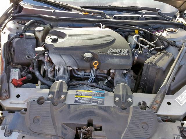 2G1WU583481240056 - 2008 CHEVROLET IMPALA LTZ GRAY photo 7