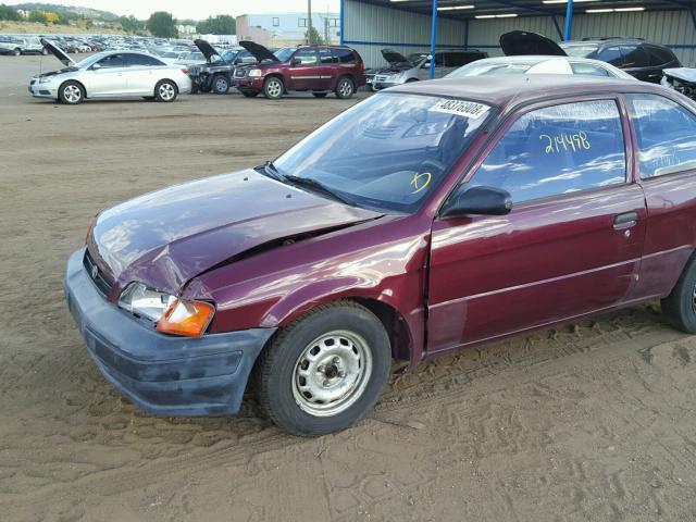 JT2AC52L5T0126898 - 1996 TOYOTA TERCEL STD RED photo 9