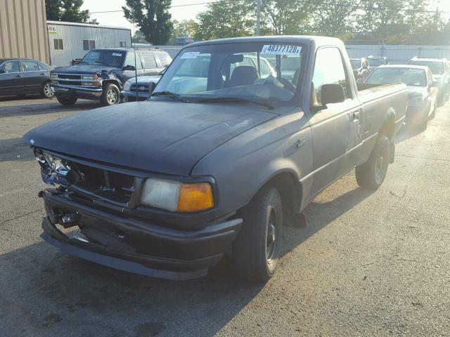 1FTCR10A0SUA85905 - 1995 FORD RANGER BLACK photo 2