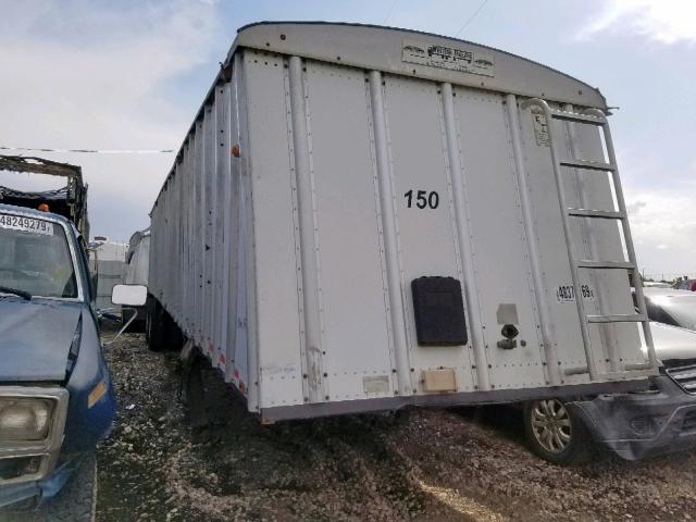 5DN133826CB000121 - 2012 HOPP TRAILER WHITE photo 1