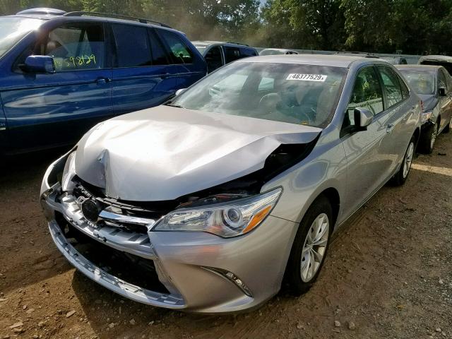4T4BF1FK1GR534747 - 2016 TOYOTA CAMRY LE GRAY photo 2