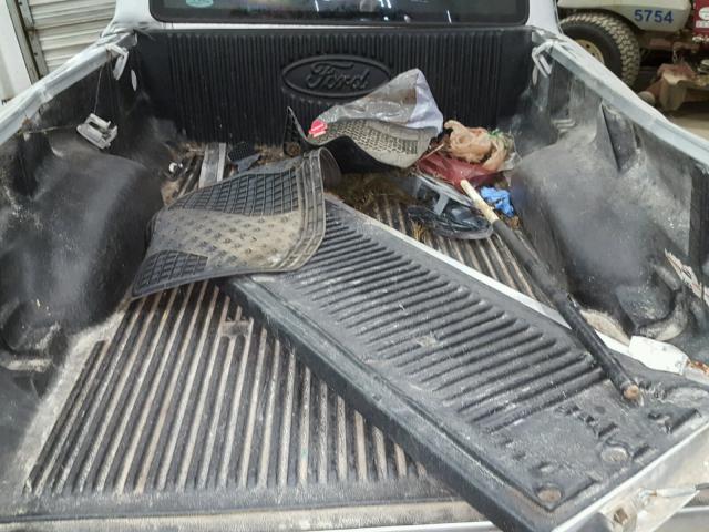 1FTYR10D25PA63097 - 2005 FORD RANGER SILVER photo 6