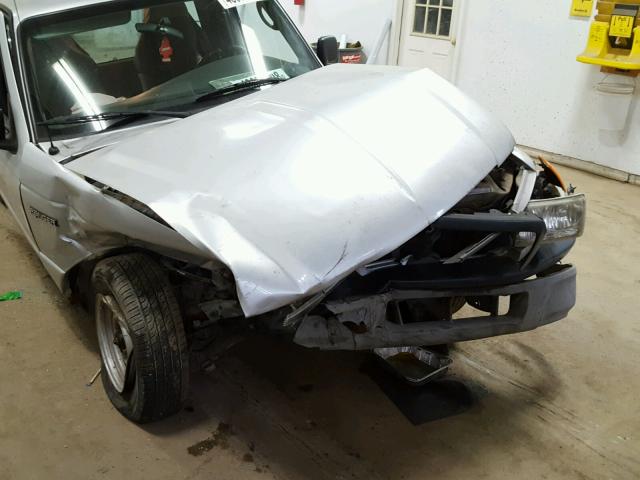 1FTYR10D25PA63097 - 2005 FORD RANGER SILVER photo 7