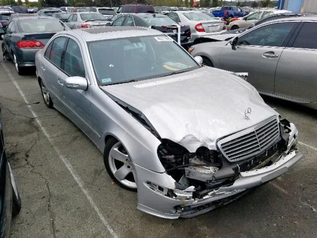 WDBUF56J66A846471 - 2006 MERCEDES-BENZ E 350 SILVER photo 1