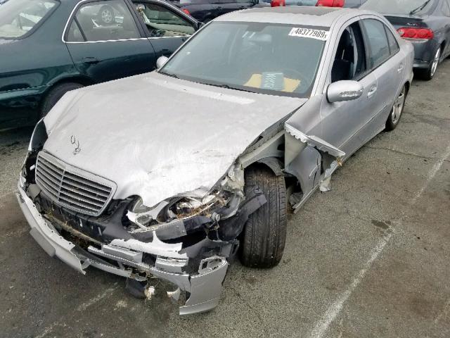 WDBUF56J66A846471 - 2006 MERCEDES-BENZ E 350 SILVER photo 2