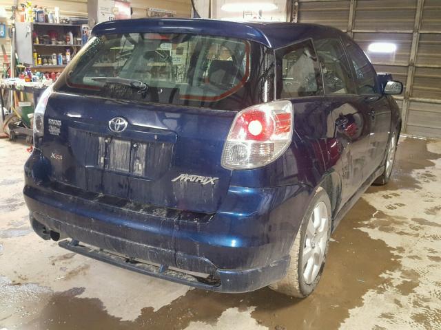 2T1KY32E06C550258 - 2006 TOYOTA COROLLA MA BLUE photo 4