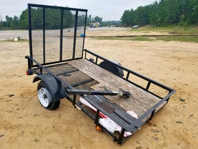 4YMBU0819JG053764 - 2018 UTILITY TRAILER BLACK photo 1