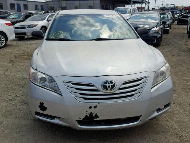 4T4BE46KX9R050194 - 2009 TOYOTA CAMRY BASE SILVER photo 9