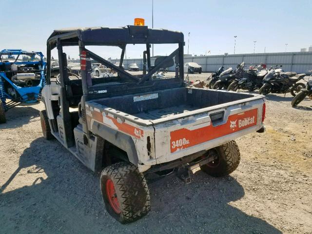 B3FM11209 - 2015 BOBCAT 3400 WHITE photo 3