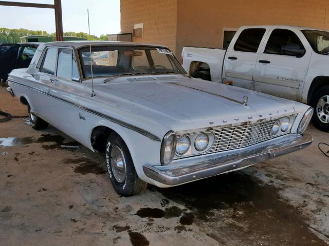 2231139327 - 1963 PLYMOUTH BELVEDERE WHITE photo 1