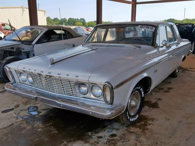 2231139327 - 1963 PLYMOUTH BELVEDERE WHITE photo 2