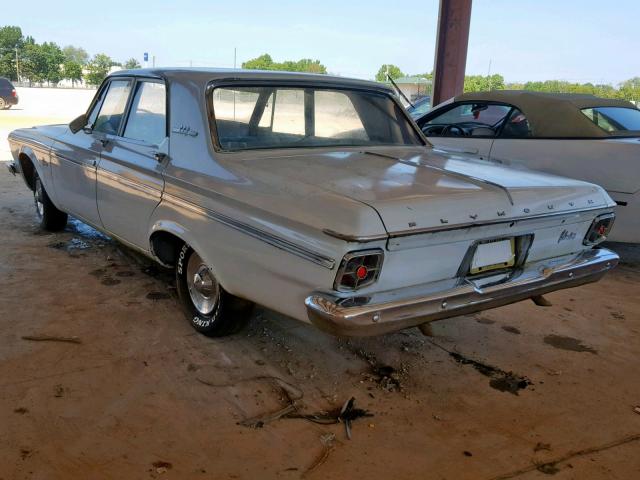 2231139327 - 1963 PLYMOUTH BELVEDERE WHITE photo 3