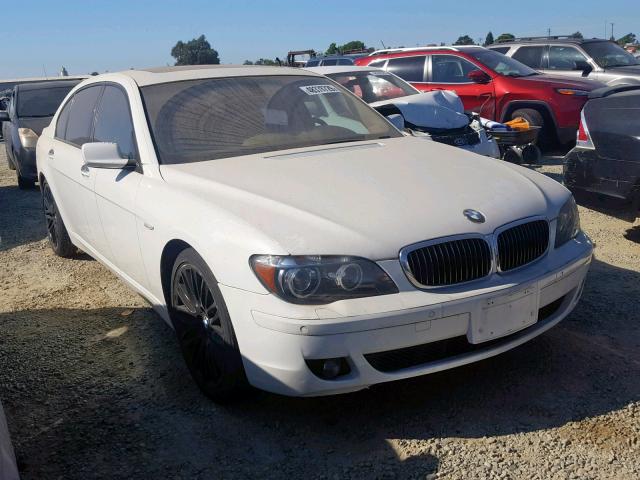 WBAHN83577DT67066 - 2007 BMW 750 WHITE photo 1