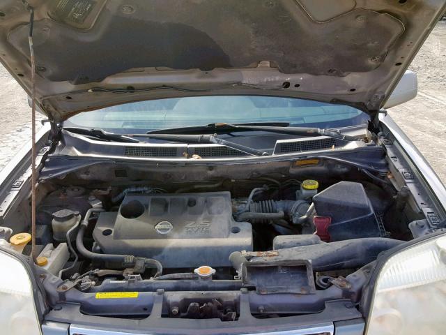 JN8BT08V86W212767 - 2006 NISSAN X-TRAIL XE GRAY photo 9