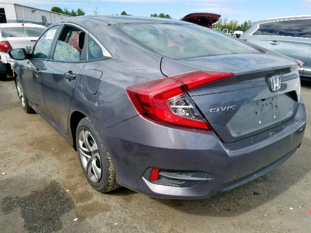 2HGFC2F57JH537639 - 2018 HONDA CIVIC LX GREEN photo 3