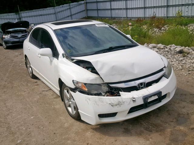 2HGFA1F60AH029974 - 2010 HONDA CIVIC LX-S თეთრი ფოტო 1