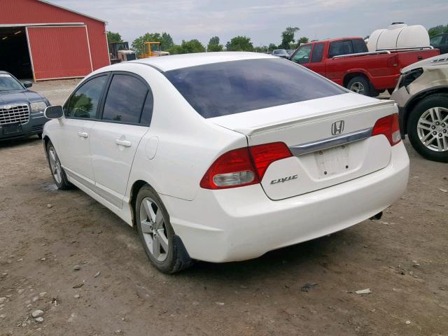 2HGFA1F60AH029974 - 2010 HONDA CIVIC LX-S თეთრი ფოტო 3
