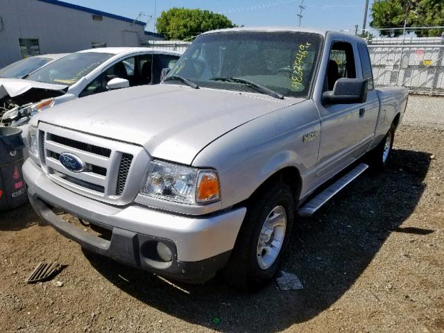 1FTYR14U77PA59124 - 2007 FORD RANGER SUP SILVER photo 2