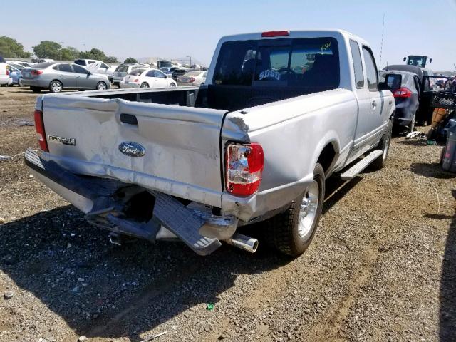 1FTYR14U77PA59124 - 2007 FORD RANGER SUP SILVER photo 4