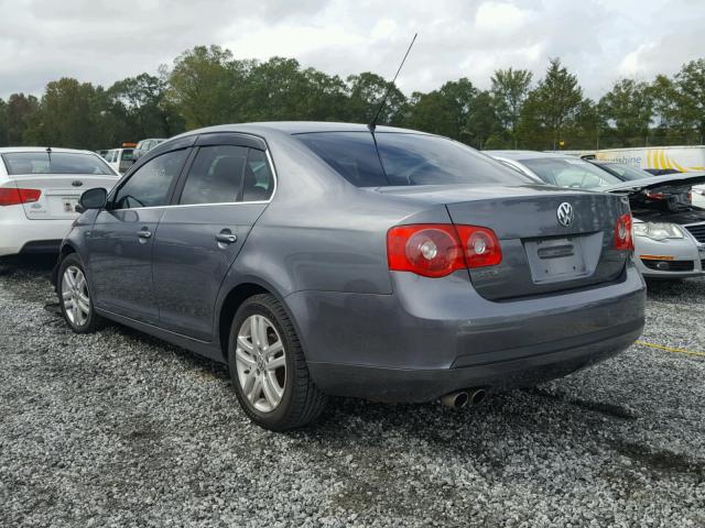 3VWEF71K37M202302 - 2007 VOLKSWAGEN JETTA WOLF GRAY photo 3