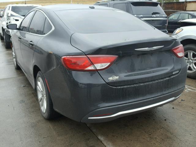 1C3CCCAB9FN710228 - 2015 CHRYSLER 200 LIMITE BLACK photo 9