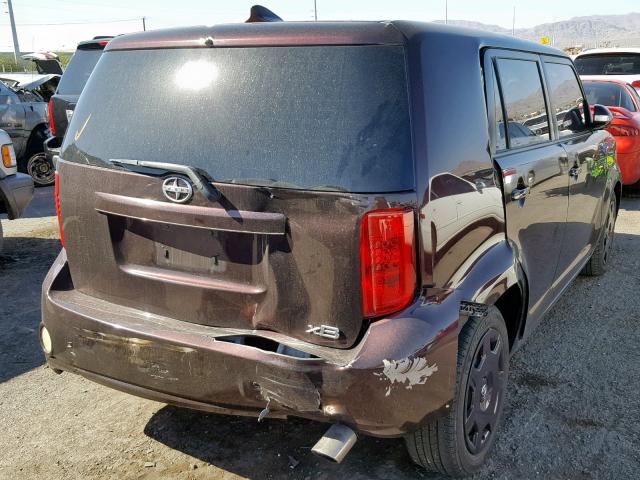 JTLKE50E191088927 - 2009 TOYOTA SCION XB 紫色 照片 4