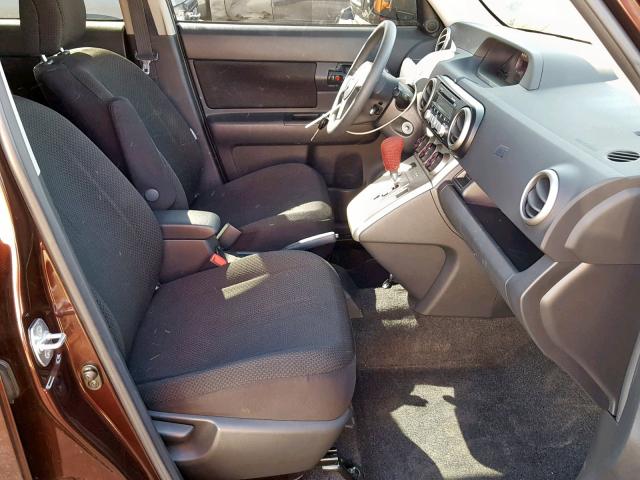 JTLKE50E191088927 - 2009 TOYOTA SCION XB 紫色 照片 5