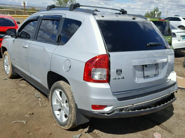 1C4NJDBB9DD190341 - 2013 JEEP COMPASS SP 银色 照片 3