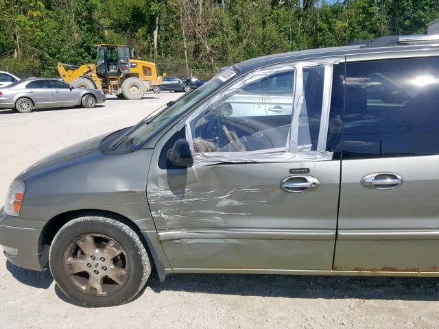 2FMZA58246BA10850 - 2006 FORD FREESTAR L GREEN photo 9