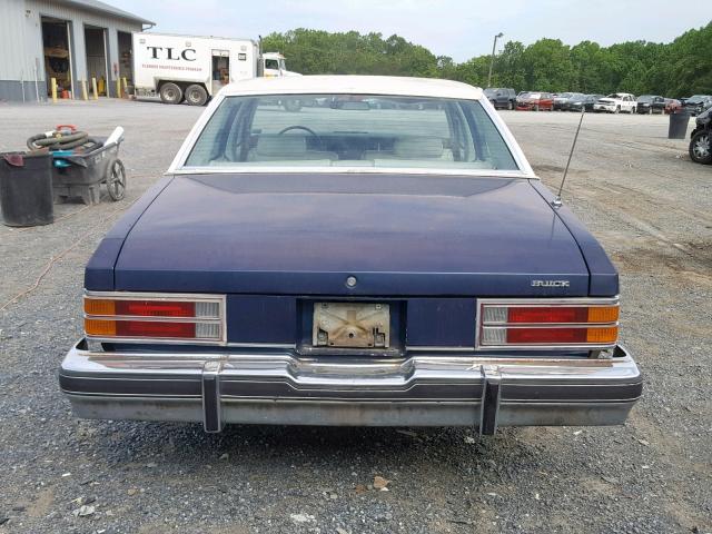 4P69R9X125495 - 1979 BUICK LE SABRE BLUE photo 10