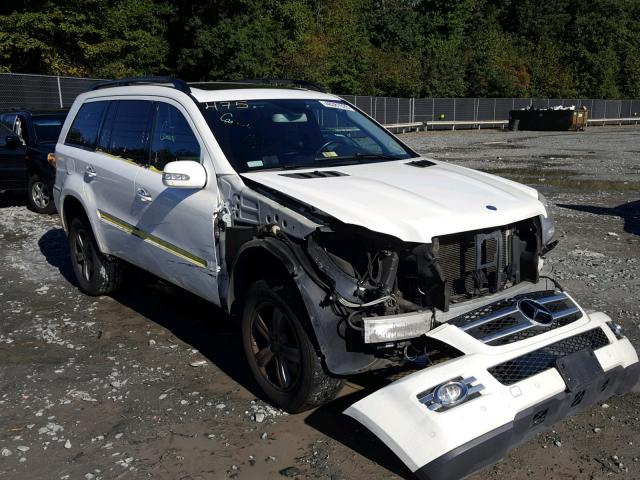 4JGBF71E47A281374 - 2007 MERCEDES-BENZ GL 450 4MA WHITE photo 1