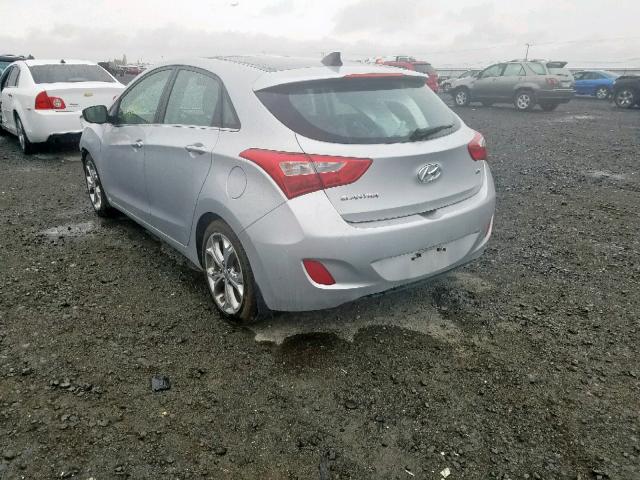 KMHD35LE8DU149361 - 2013 HYUNDAI ELANTRA GT SILVER photo 3