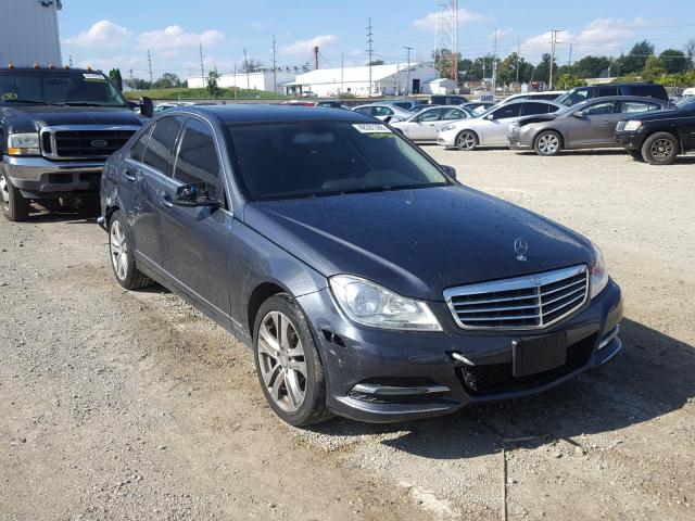 WDDGF4HB3DG100512 - 2013 MERCEDES-BENZ C 250 CHARCOAL photo 1