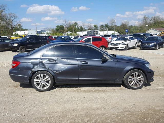 WDDGF4HB3DG100512 - 2013 MERCEDES-BENZ C 250 CHARCOAL photo 9