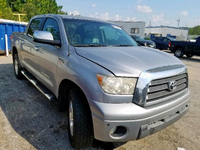 5TBDV58148S517445 - 2008 TOYOTA TUNDRA CRE SILVER photo 1