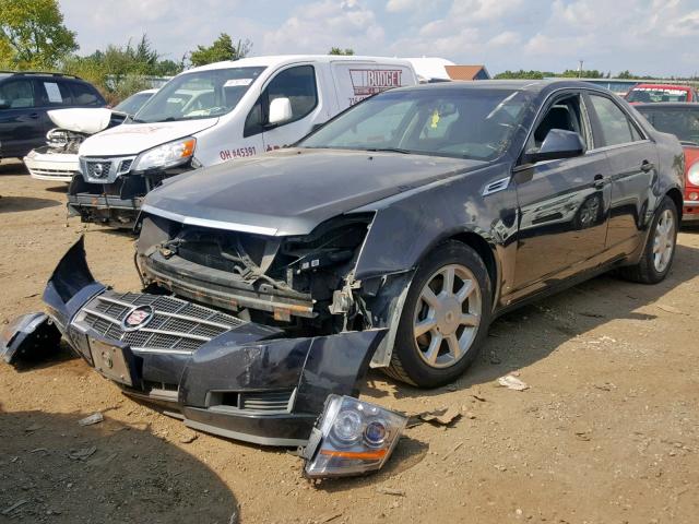 1G6DS57V090121024 - 2009 CADILLAC CTS HI FEA BLACK photo 2