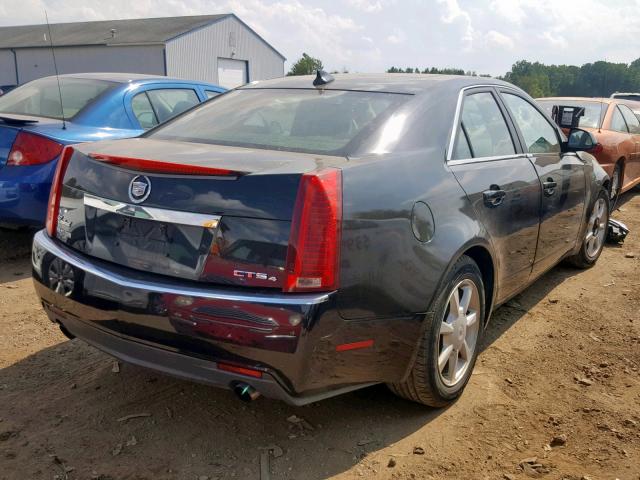 1G6DS57V090121024 - 2009 CADILLAC CTS HI FEA BLACK photo 4