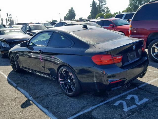 WBS3R9C56GK338492 - 2016 BMW M4 BLACK photo 3