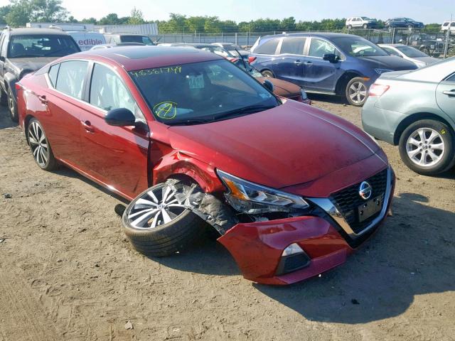 1N4BL4CW2KN318897 - 2019 NISSAN ALTIMA SR RED photo 1