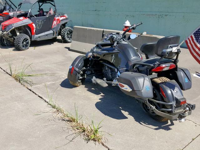 2BXRDDD28FV003300 - 2015 CAN-AM SPYDER ROA BLACK photo 3