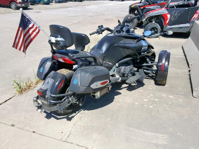 2BXRDDD28FV003300 - 2015 CAN-AM SPYDER ROA BLACK photo 4