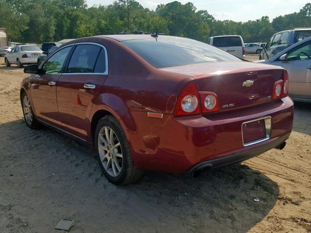 1G1ZK57728F260077 - 2008 CHEVROLET MALIBU LTZ წითელი ფოტო 3