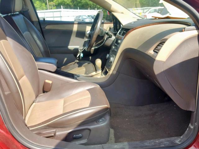 1G1ZK57728F260077 - 2008 CHEVROLET MALIBU LTZ წითელი ფოტო 5