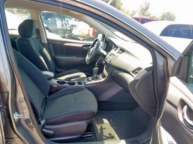 3N1AB7AP3GY209738 - 2016 NISSAN SENTRA S GRAY photo 5