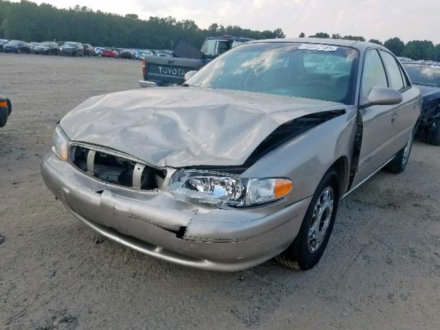 2G4WS52J421123858 - 2002 BUICK CENTURY CU GOLD photo 2