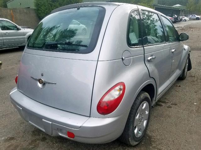 3A4FY48B66T351887 - 2006 CHRYSLER PT CRUISER SILVER photo 4