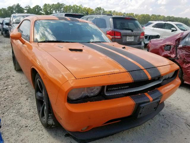 2C3CDYBT2EH229830 - 2014 DODGE CHALLENGER ORANGE photo 1