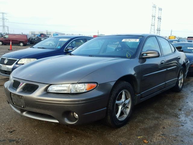 1G2WP52K0YF144050 - 2000 PONTIAC GRAND PRIX BROWN photo 2