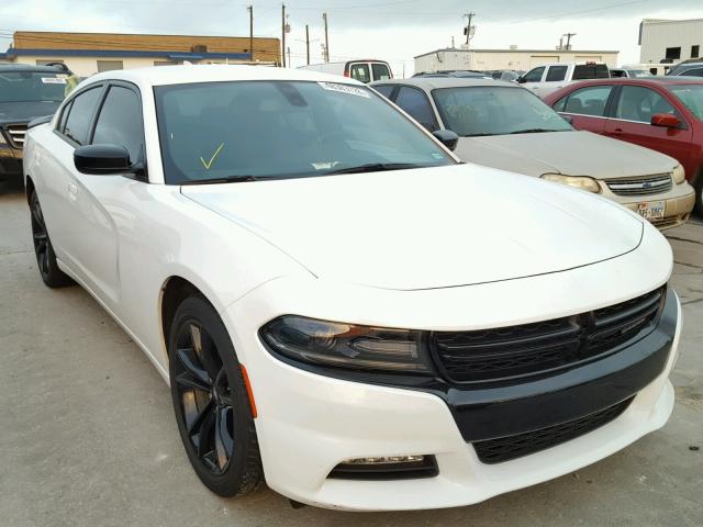 2C3CDXHG7HH643078 - 2017 DODGE CHARGER SX WHITE photo 1